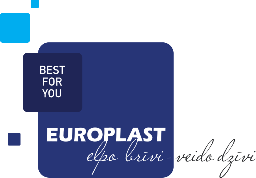 Euro Plast company logo for plastic manufacturing and solutions