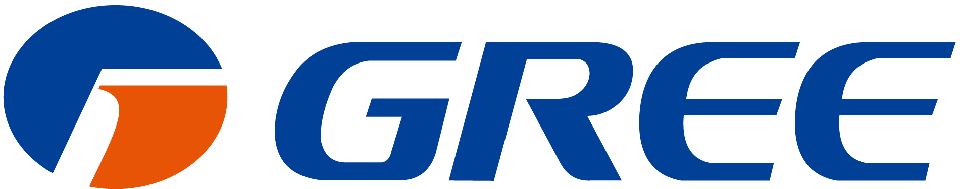Gree company logo for air conditioning and HVAC solutions